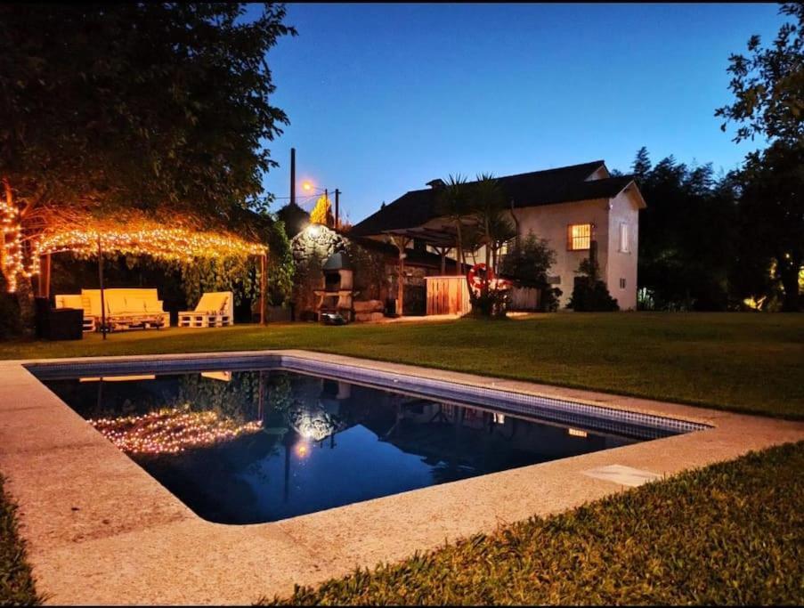 A Vina De Lina. Turismo Rural Con Piscina Y Finca. ポンテベドラ エクステリア 写真