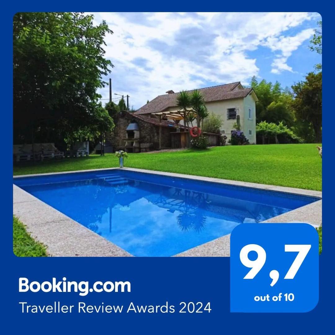 A Vina De Lina. Turismo Rural Con Piscina Y Finca. ポンテベドラ エクステリア 写真
